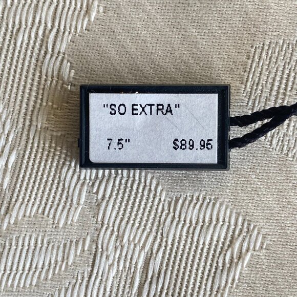 FAC Swarovski Crystal Silver Tone Slider Bracelet - Picture 6 of 7